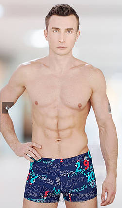 Шорты-Плавки мужские 284 Samegame синий(В НАЛИЧИИ ТОЛЬКО  56 размер), фото 1