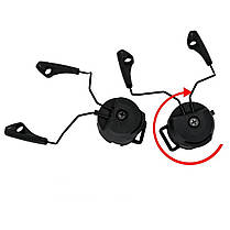 Кріплення на каску, шолом FAST, ACH MICH для навушників Howard Leight Impact Sport, Pro, Bolt, Earmor, фото 5