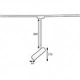 Світильник трековий під лампу Е27 MSK Electric Telescope NT 1730, фото 3