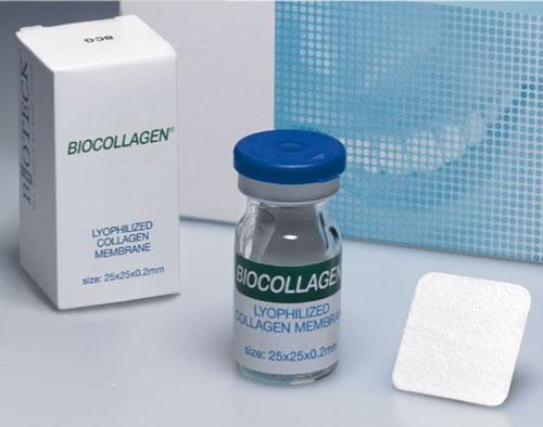 BCG-01 Колагенова мембрана 25 х 25 х 0.2 мм. Biocollagen, фото 1