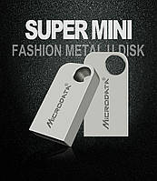 Флешка мини MicroData 16 GB mini USB 2.0 Super Mini Metal (флешка на 16 Гб)