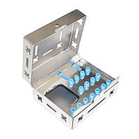 Держатель для буров, коробка для хирургических и имплантологических инструментов (100 х 80 х 48), SIB-1010