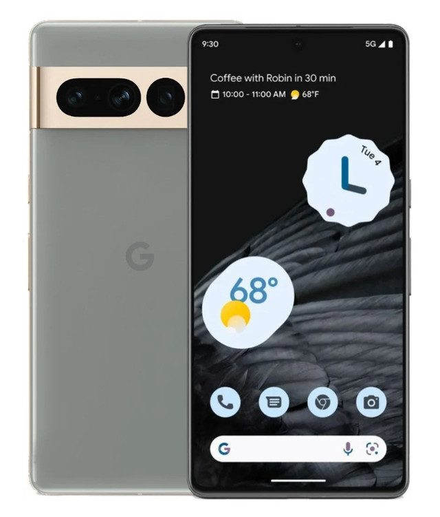 Google Pixel 7 Pro 12/256GB, Hazel, смартфон, Європейська версія