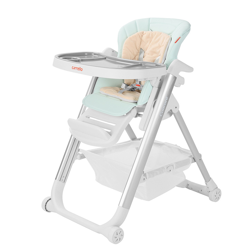 Стільчик для годування CARRELLO Concord CRL-7402 Конкорд, Mint Green, фото 1