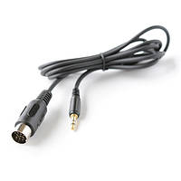 AUX адаптер Kenwood CA-C1AX CA-C2AX KCA-iP500, кабель переходник аудио аукс для автомагнитолы 3.5 мм 1 метр