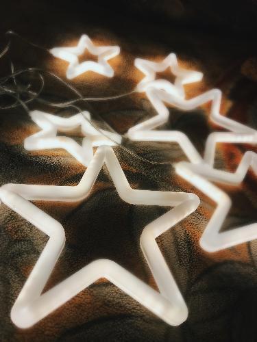 Neon штора зорепад Warm White 3м