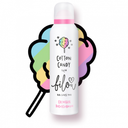 Пінка для душу солодка вата Bilou Cotton Candy Shower Foam 200 ml, фото 2