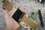 Тактичний підсумок чохол вертикальний PHONE POUCH (II) органайзер мультикам для телефону сумка з MOLLE, фото 4