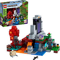Конструктор Лего Майнкрафт Разрушенный Портал Lego Minecraft The Ruined Portal 21172