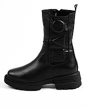 Черевики високі Guero 559143 40 Чорні шкіра 36, фото 3