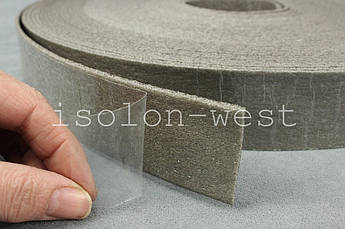 Ущільнювальна стрічка Дихтунг 3 мм*5 см/30 см (прокладкова, звукоізоляційна)