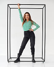Жіночі джинси МОМ джинс 100% коттон не тягнеться розміри норма