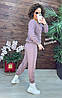 Стильний в'язаний костюм жіночий светр вязка коса та штани модні кольори Dnor5145, фото 10