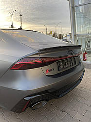 Спойлер Audi RS7 C8 тюнінг елерон сабля