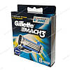 Gillette Mach3 8 шт. в упаковці, Німеччина, змінні касети для гоління, фото 3