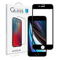 Защитное стекло ACCLAB Full Glue для Apple iPhone SE 2 / 3 (2020 / 2022) / iPhone 7 / iPhone 8 - Black