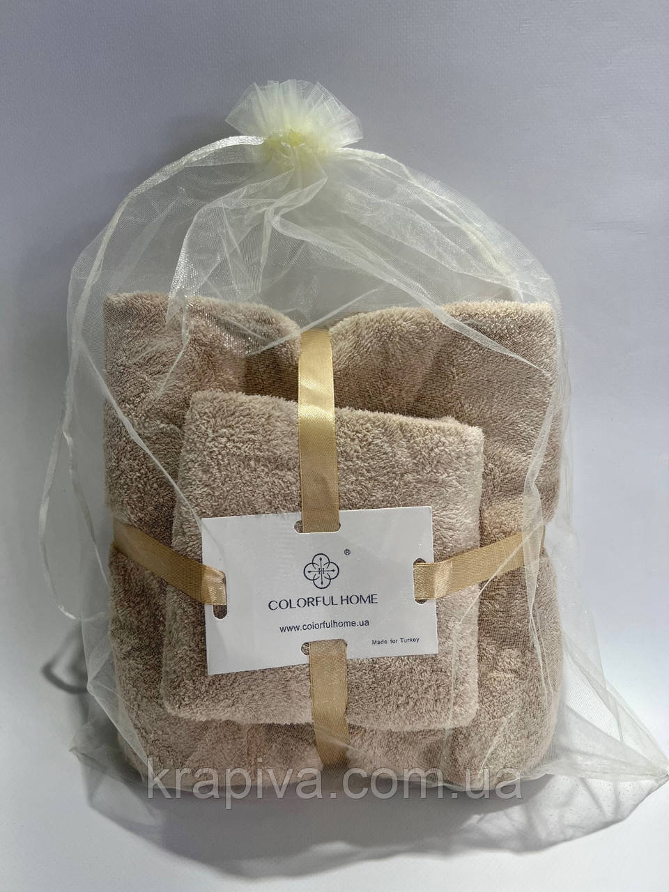 Рушник набір 140*70 та 70*30, комплект рушників у подарунковій упаковці, полотенце баня сауна, для обличчя та тіла, фото 1
