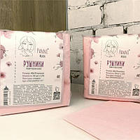 Одноразовые полотенца 40*70 см в пачке 50 шт, гладкая текстура, цвет розовый Panni Mlada плотность 40г/м2
