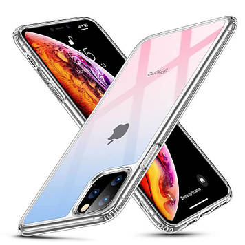 Чехол ESR для iPhone 11 Pro Mimic Tempered Glass, Red+Blue (3C01192150101)