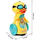 Утенок диджей Duck ling на гироскуторе со светом ездит интерактивная игрушка ZR147-1 - фото 6 - id-p1689286727