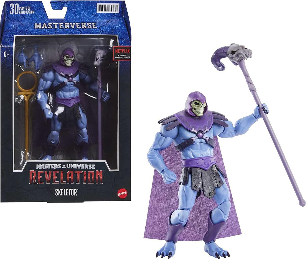 Фігурка Володаря Всесвіту - Скелетор Masters of the Universe Masterverse Revelation Skeletor