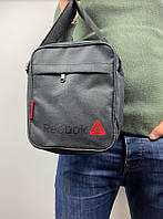Мужская сумка Reebok материал - ткань Оксфорд цвет - черный