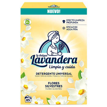 Пральний порошок Lavandera Universal Білі квіти 4,675 кг 85 циклів прання автомат