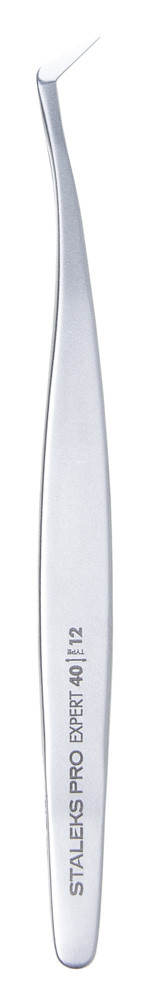 Професійний пінцет для вій Staleks TE-40/12