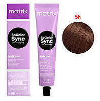 Кислотный тонер Matrix SoColor Sync 5N, 90мл