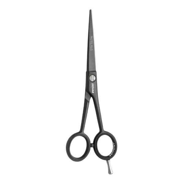 Перукарські ножиці для стрижки прямі Jaguar White Line Pastell Plus Offset Lava 4752-2 5.5