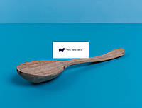 Ложка деревянная кухонная с изогнутой ручкой, ложка из дерева кухонная, деревянная ложка для еды