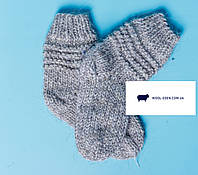 Носки из 100 % овечьей шерсти вязаные детские, носки из натуральной овечьей шерсти ручной работы для детей 3