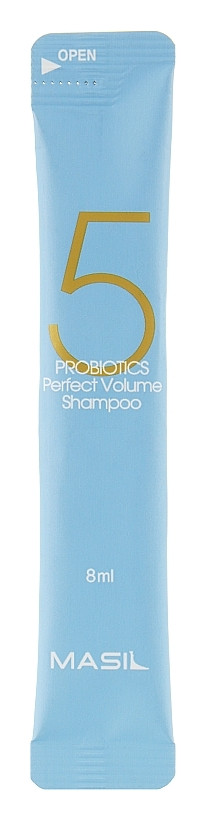Шампунь з пробіотиками для об'єму Masil 5 Probiotics Perfect Volume Shampoo, 8 мл