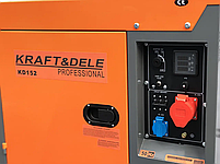 Дизельний генератор Kraft & Dele 13000W 12/13 кВт, фото 5