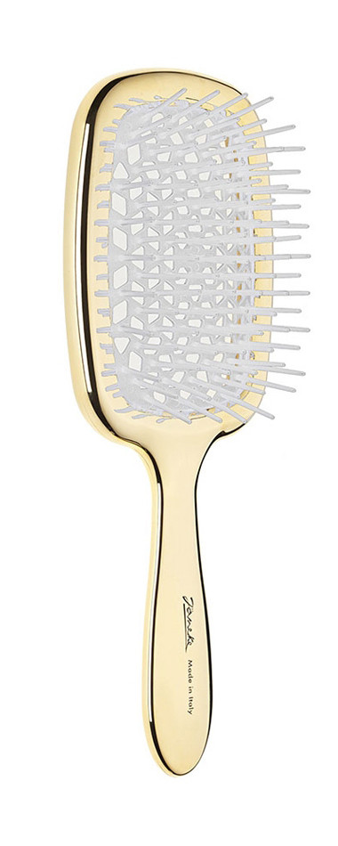 Щітка Janeke Superbrush золотисто-біла