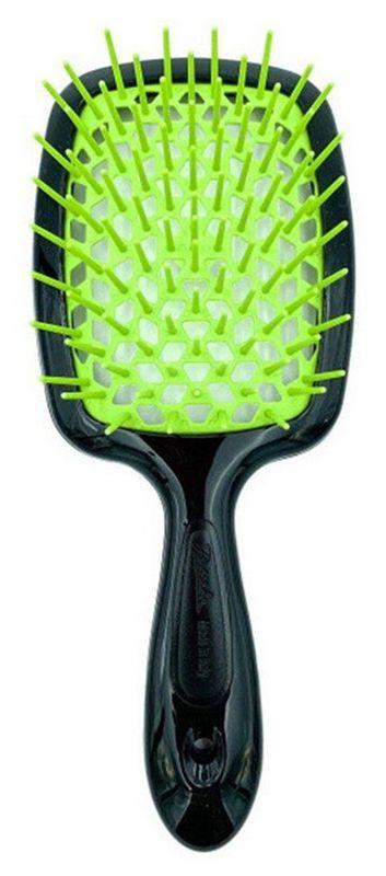 Щітка Janeke Superbrush чорна (зелена серединка)