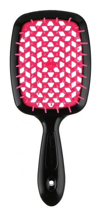 Janeke Superbrush Гребінець для волосся Чорний з Помаранчевим