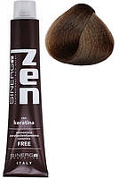 Безаммиачная крем-краска для волос ZEN Sinergy 7/71 русый коричнево-пепельный 100 мл