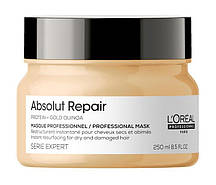 Loreal Absolut Repair відновлююча маска для дуже пошкодженного волосся, 250 мл