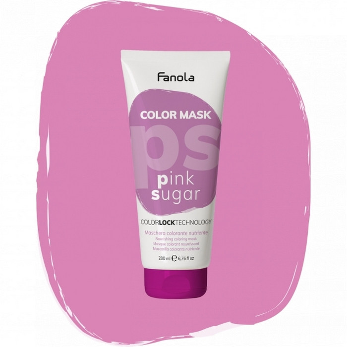 Маска тонуюча рожевий цукор Fanola Color Mask Pink Sugar Color Mask, 200 мл