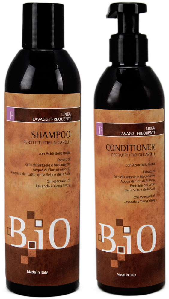 Набір (шампунь+кондиціонер) для щоденного використання B.iO Sinergy 2*250 мл, фото 1