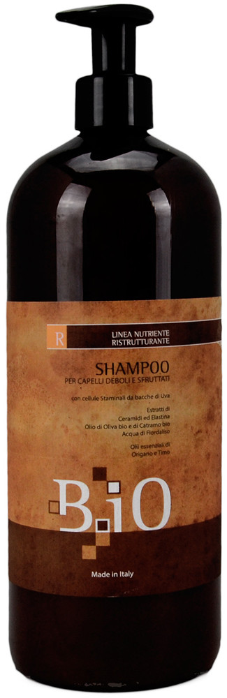 Шампунь B.iO Sinergy для реконструкції волосся без сульфатів – 1000 мл, фото 1