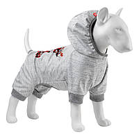 Комбінезон для собак WAUDOG Clothes малюнок "Харлі Квінн" софтшелл L55 B 69-76 см С 46-52 см