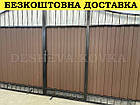 Ворота з профнастилом та каліткою Код: А-01003, фото 7