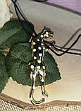 Елегантний кулон на шнурі "Леопард", фото 5