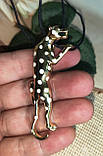 Елегантний кулон на шнурі "Леопард", фото 2