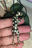 Елегантний кулон на шнурі "Леопард", фото 6