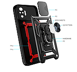 Ударостійкий чохол Camshield Serge Ring for Magnet для Xiaomi Redmi Note 10 Pro 5G, фото 5