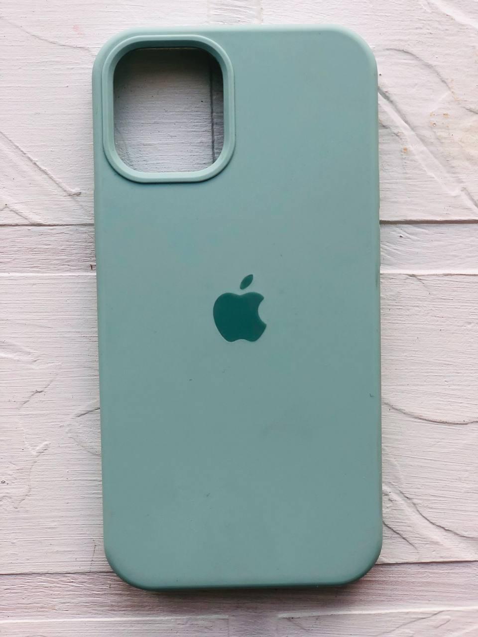 Чохол-накладка  Silicone Case для Apple iPhone 12 Pro Max Blue Mist