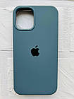 Чохол-накладка  Silicone Case для Apple iPhone 12 Pro Max Dark Olive